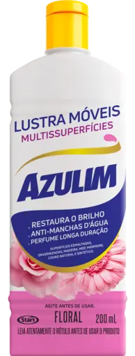 Lustra Móveis AZULIM Floral 200 ml
