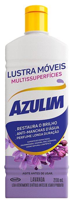 Lustra Móveis AZULIM Lavanda 200 ml
