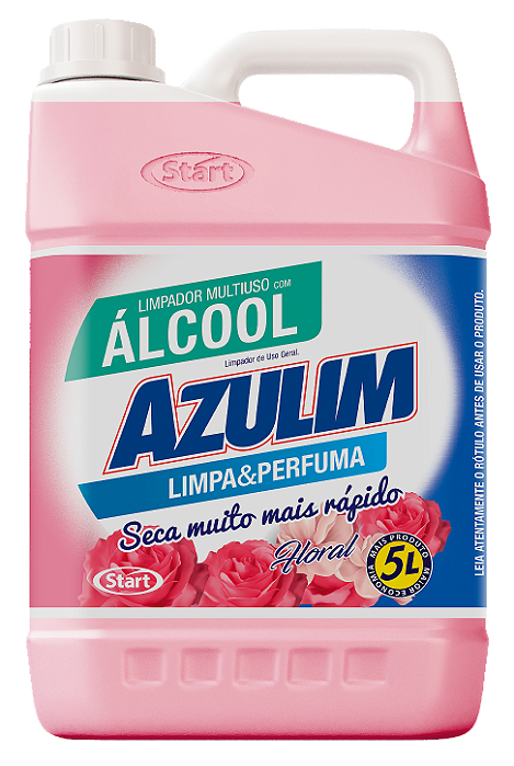 Multiuso AZULIM Com Álcool Floral 5 L
