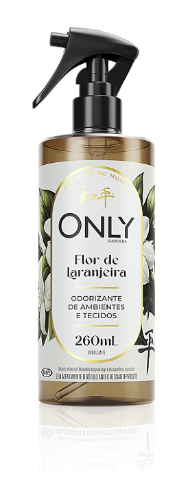ONLY Odorizante De Ambientes E Tecidos Flor De Laranjeira 260 ml