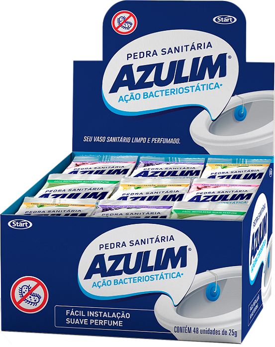 Pedra Sanitária Mista AZULIM 25 g