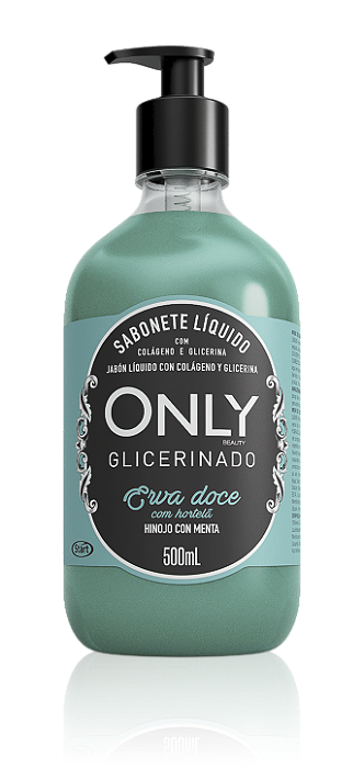 Sabonete Líquido ONLY Erva-doce C/ Hortelã 500 ml