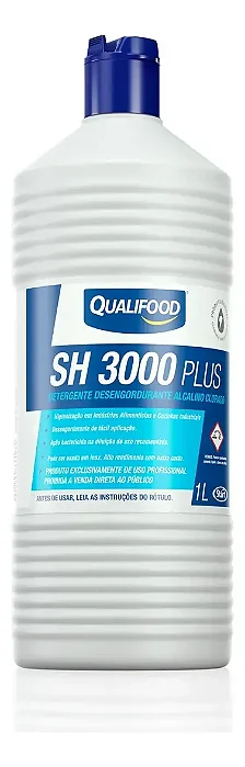 Shampoo 3000 Plus Detergente Desengordurante 1 L