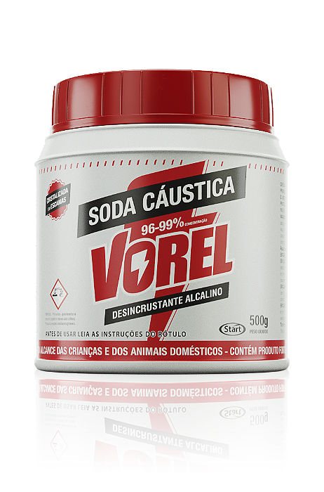 Soda Cáustica Escama Vorel 500 g