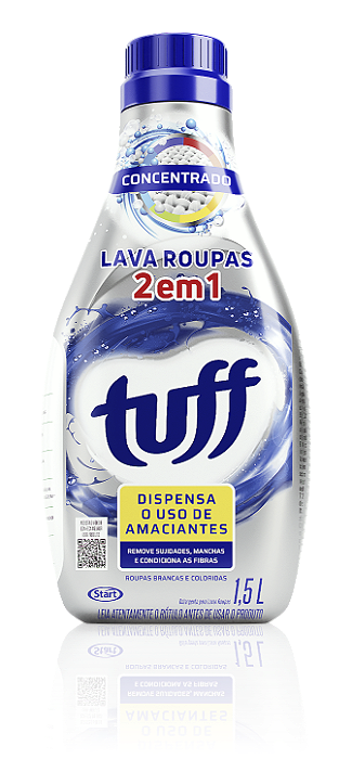 TUFF Lava Roupas 2 Em 1 1.5 L