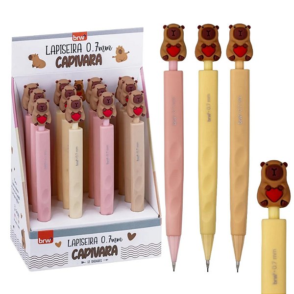 Lapiseira 0,7mm Capivara – BRW (Unidade)