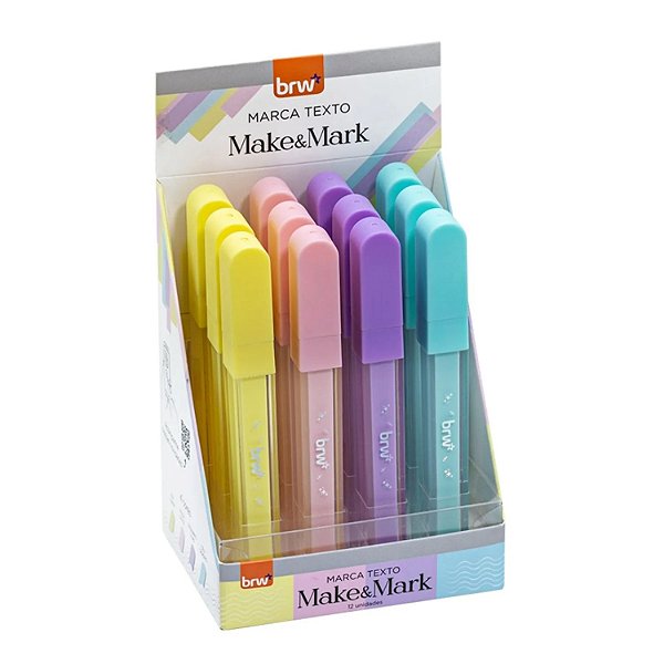 Marca Texto Make & Mark – BRW (Unidade)