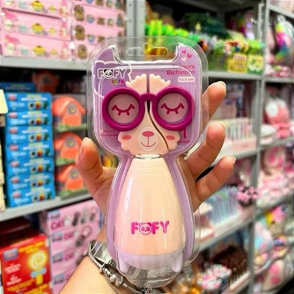 Tesoura Escolar Ovelha – Foofy (Unidade)