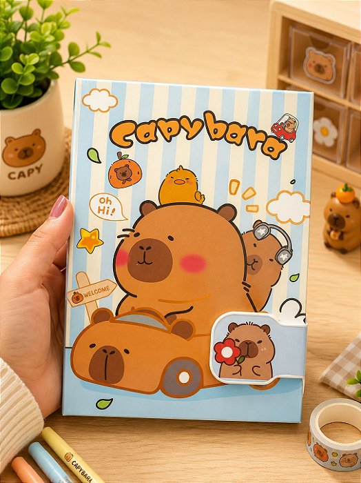 Caderneta Capivara Happy Every Day – UND
