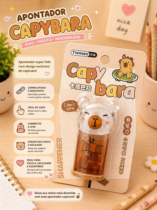 Apontador Capybara – UND