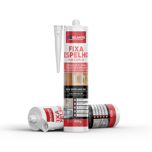 CARTUCHO FIXA ESPELHO BRANCO 400GR