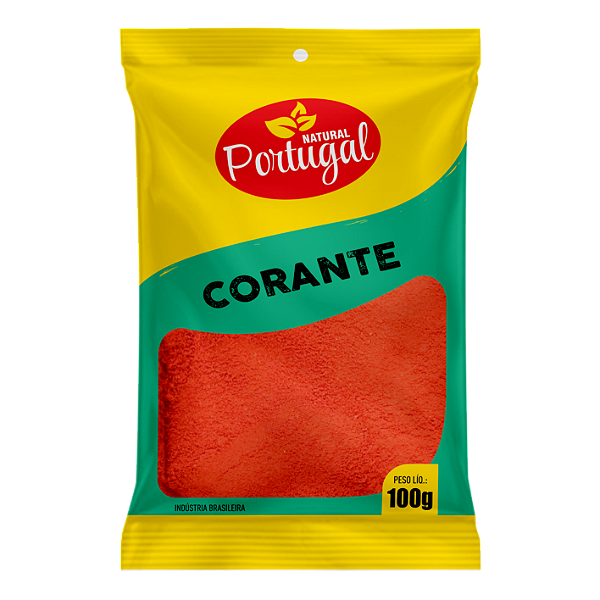 Corante Alimentício Natural Portugal 100g Vermelho