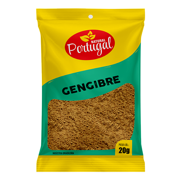 Gengibre Moído Natural Portugal 20g