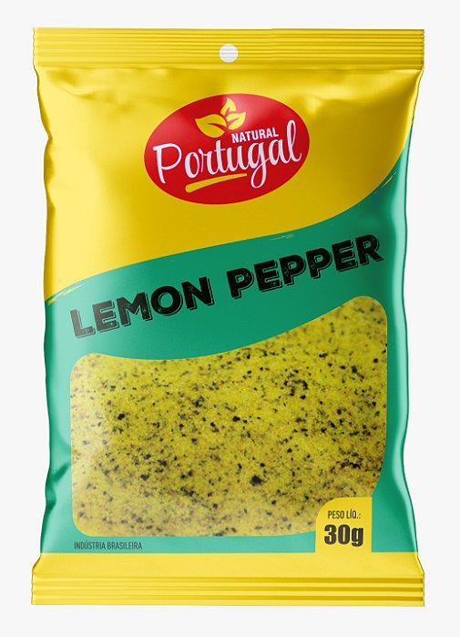Lemon Pepper Natural Portugal 30g