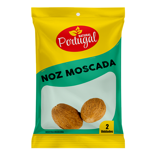Noz Moscada Natural Portugal 2 Unidades