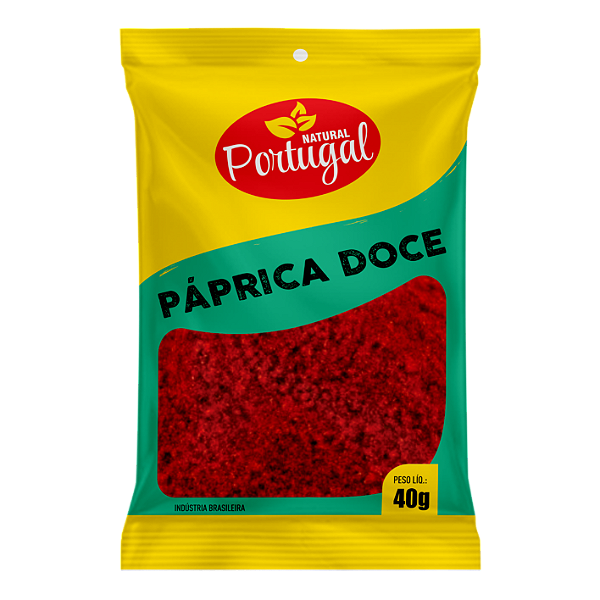 Páprica Doce Portugal 40g Natural