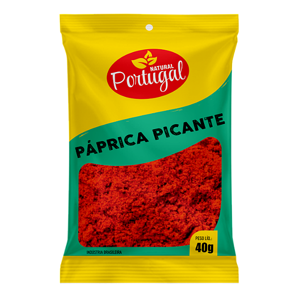 Páprica Picante Natural Portugal 40g