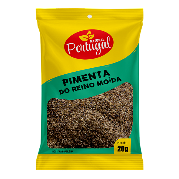 Pimenta do Reino Moída Natural Portugal 30g