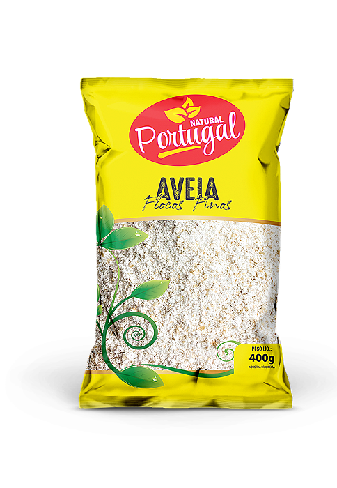 Aveia Flocos Finos Natural Portugal 400g