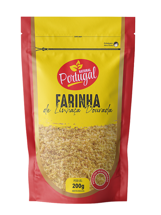 Farinha de Linhaça Dourada Natural Portugal 200g