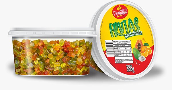 Frutas Cristalizadas Portugal 200g