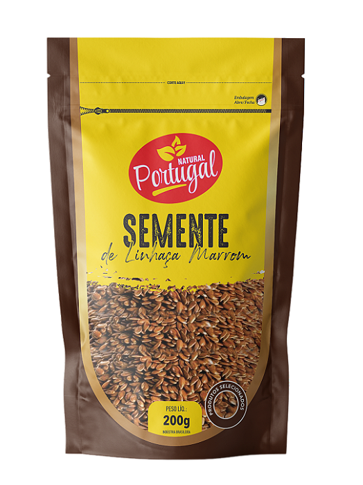Semente de Linhaça Marrom Portugal 200g