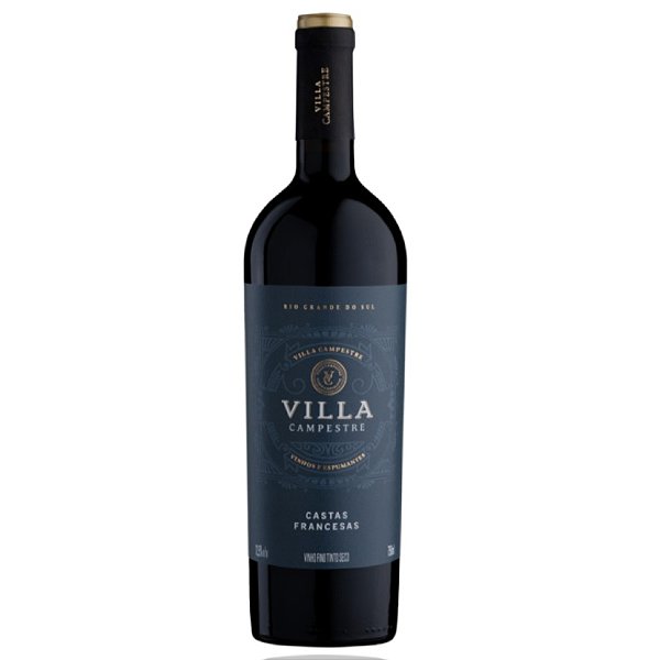 Vinho Villa Campestre Castas Francesas 750ml