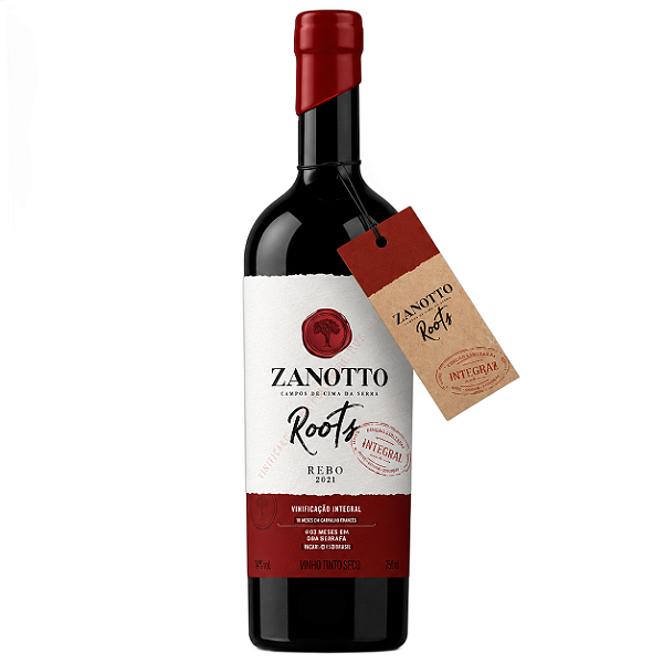Vinho Zanotto Rebo Vinificação Integral - 750ml