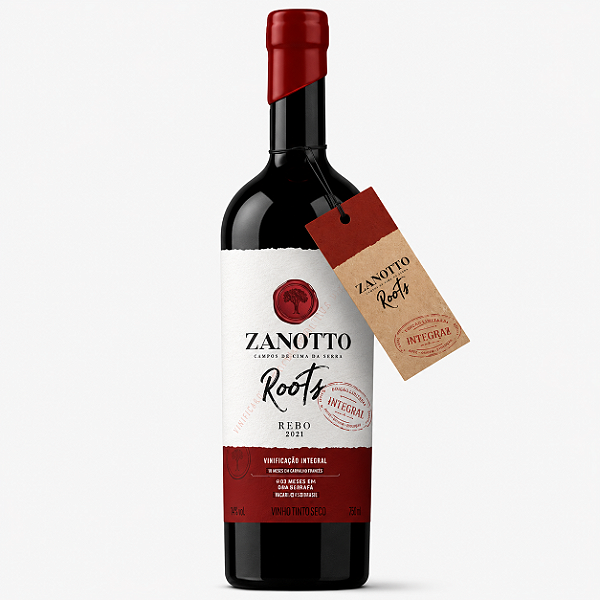 Vinho Zanotto Rebo Vinificação Integral - 750ml