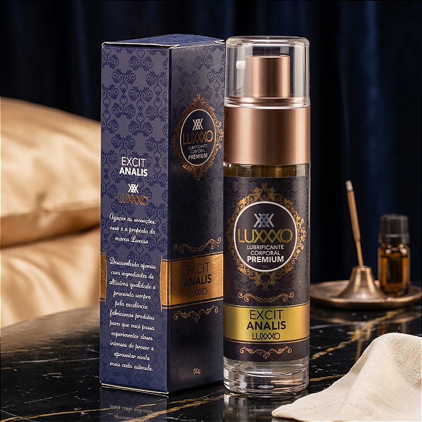 EXCIT ANALIS - Lubrificante ANAL Super Excitante - LUXXXO - Frasco 50 ml