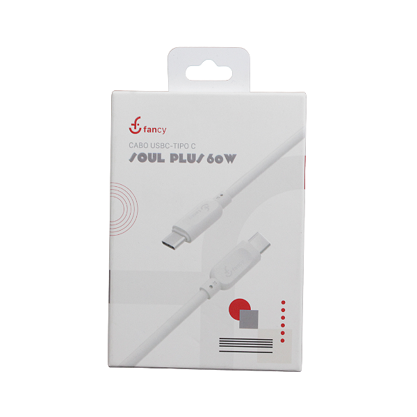 Cabo Soul Plus USB-C p/ Tipo C - FC50B