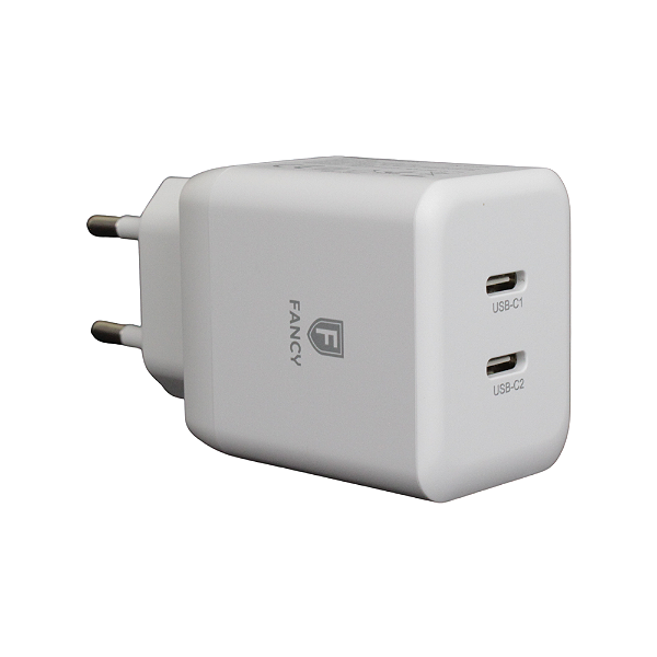 Carregador de Tomada GaN Pro 2 Entradas 35W - PD35