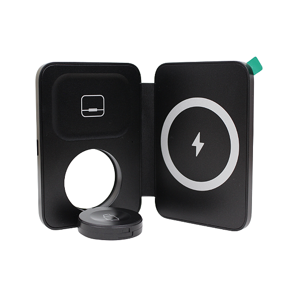 Carregador Indutivo 3 em 1 (KD9098)