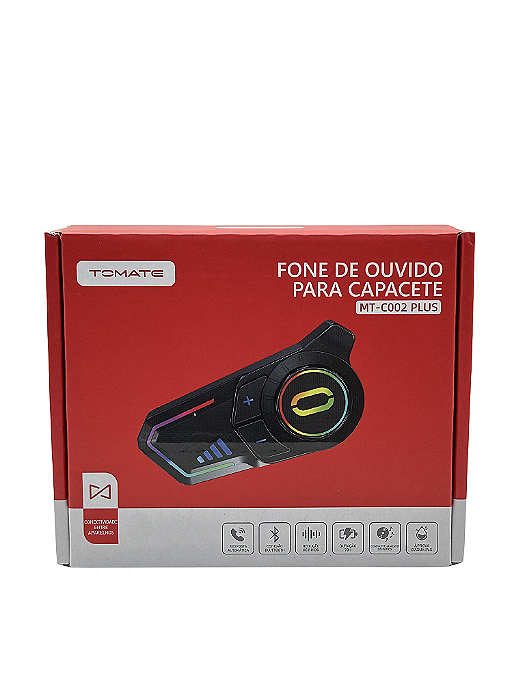 Fone de Ouvido para Capacete MT-C002 Plus