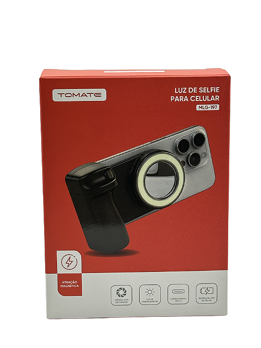 Luz de Selfie Ring Light para Celular Tomate MLG-197