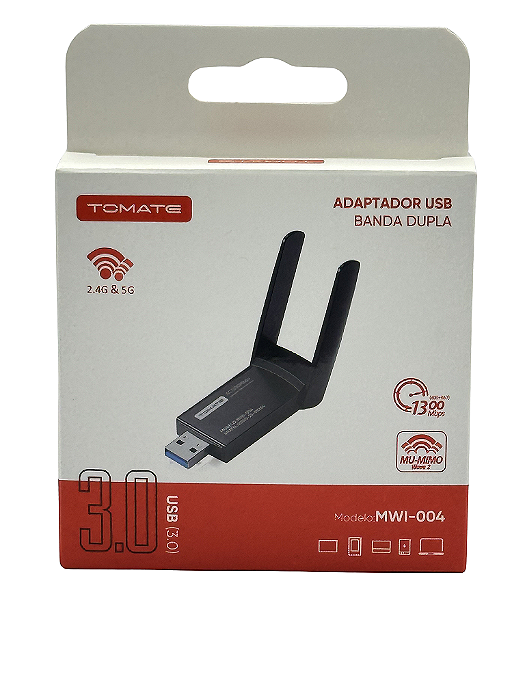 Adaptador Wireless USB Dual Band Tomate MWI-004