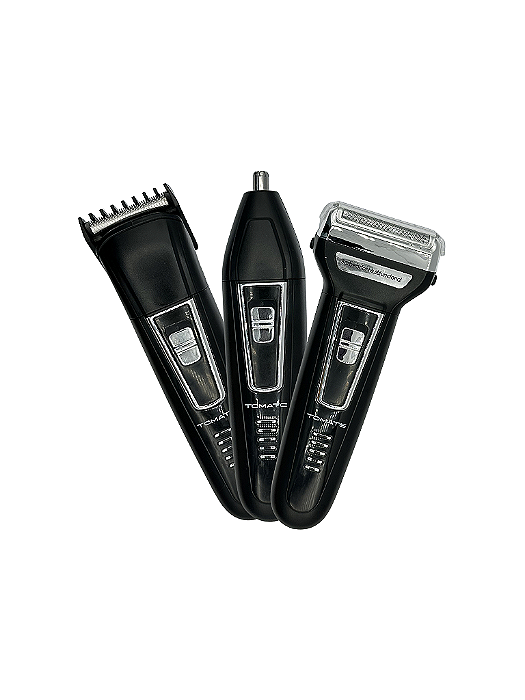 Conjunto 3 em 1 Aparador de Pelos MAG-028