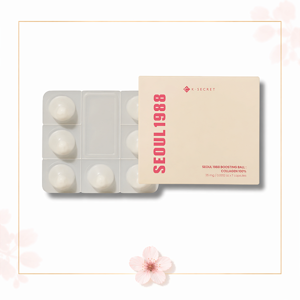 K-Secret Seoul 1988 Boosting Ball: Collagen 100% 35g