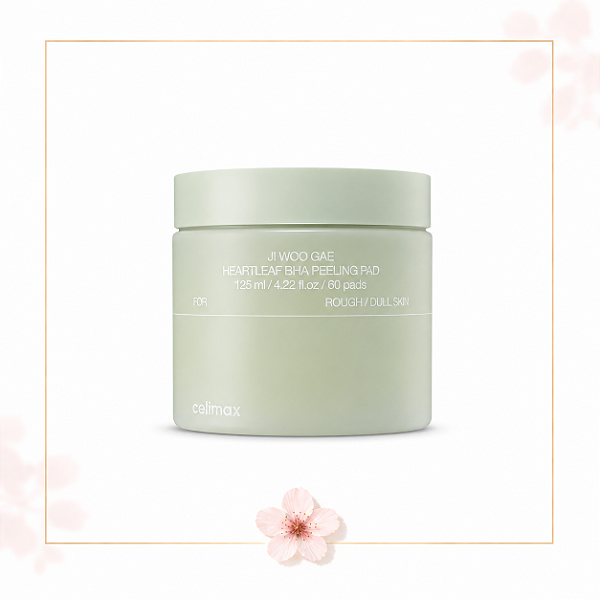 Celimax Ji Woo Gae Heartleaf Bha Peeling Pad 60Pads