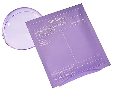 BIODANCE Mascara Rejuvenecedora Caviar PDRN Real Deep Mask 34g
