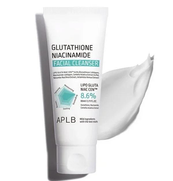 APLB Facial Cleanser Glutationa e Niacinamida 8.6%. 80 ml