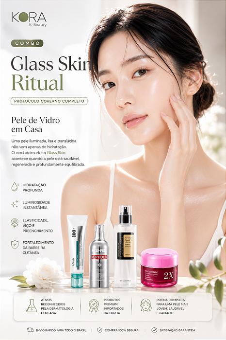 Combo Glass Skin - Pele de Vidro