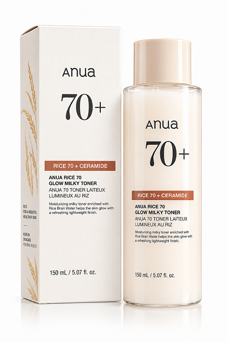 ANUA RICE 70 Glow Milky Toner 150ml