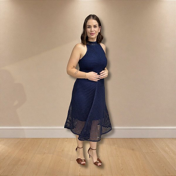 Vestido Jéssica | Tricô estilo Crochê