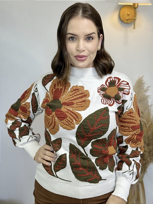 Blusa Jheni Cashmere Floral