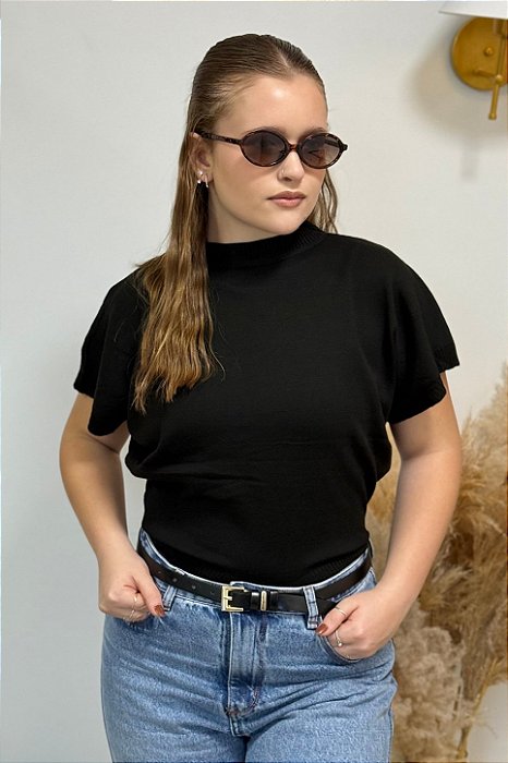 Blusa Tricô Marcia | Manga Morcego