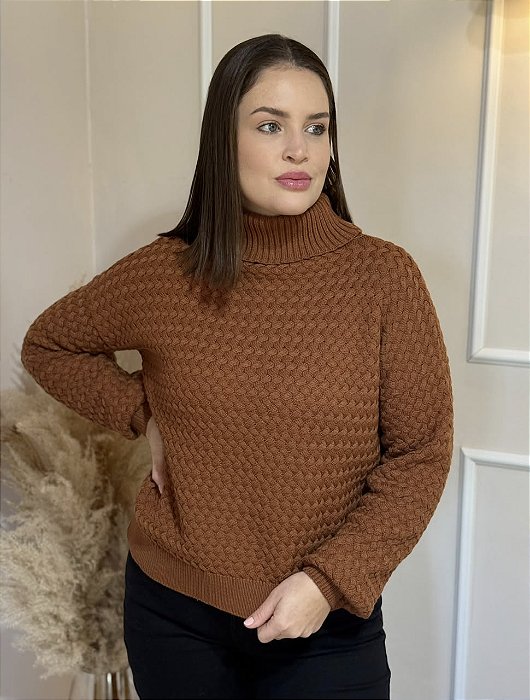 Suéter Lorena | Trama trançada Cashmere