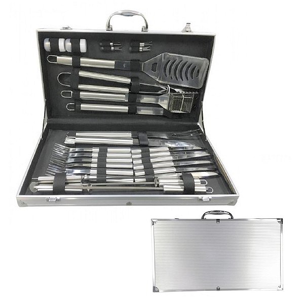 Kit Maleta Inox Premium