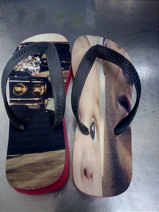Chinelo Personalizado Foto Recordação