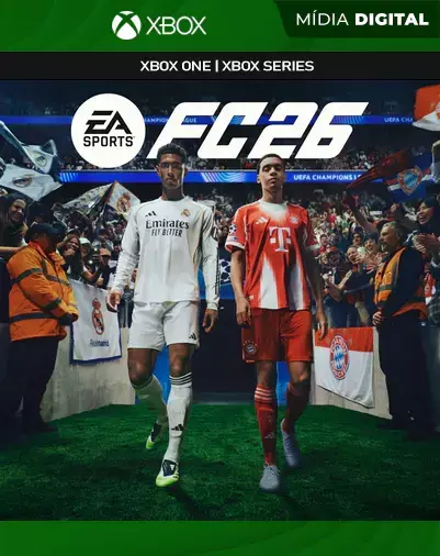 FC 26 STANDARD EA SPORTS - XBOX ONE & SERIES S/X - MÍDIA DIGITAL